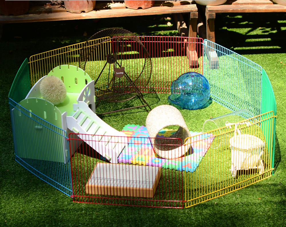 Buy Hamster Lookout Fence Hedgehog fence Hamster Xi Shi Bear Guinea pig