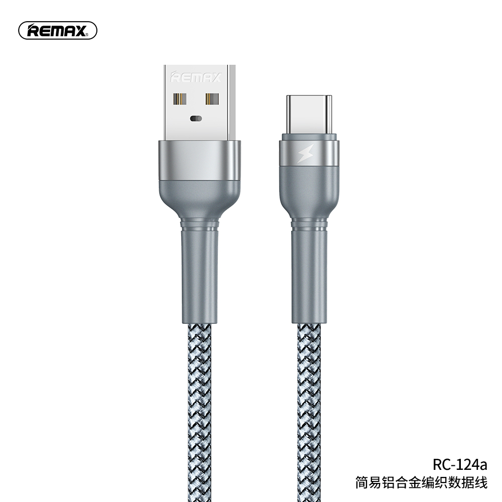 Buy Remax Rc Jany Aluminum Alloy Braided Data Cable Usb Type C