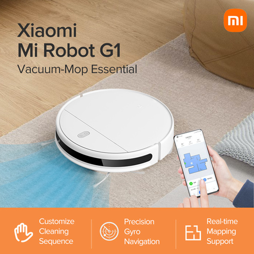 Buy Xiaomi Mijia Mi G Robot Vacuum Mop Essential Pa Year