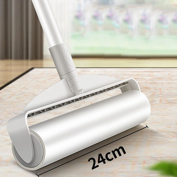Buy Sticky hair roller long handle roller sticky dust hair roller Large