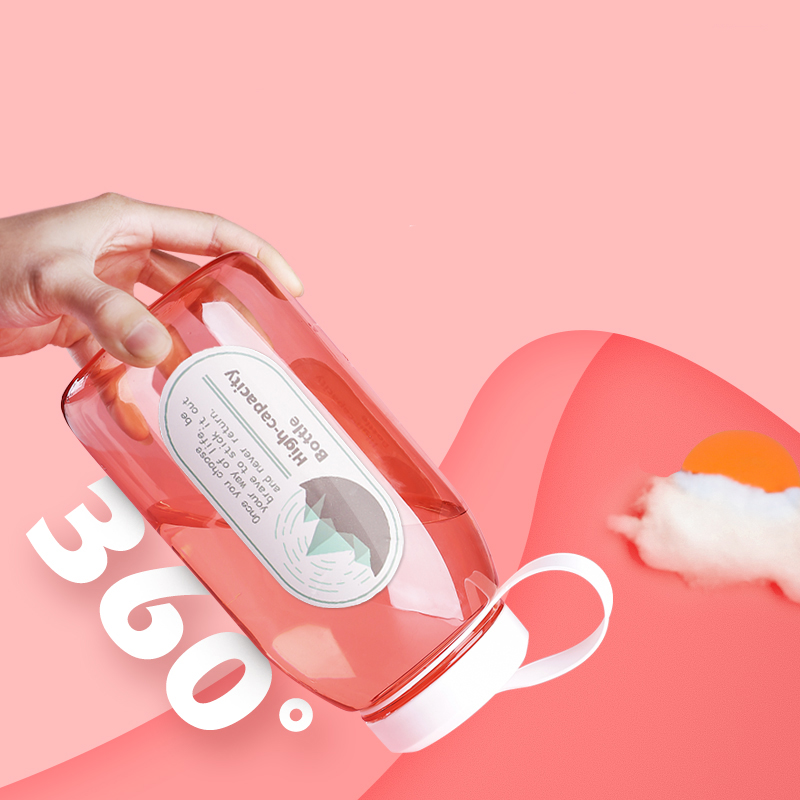 summer summer ultra-large capacity Plastic  glass men and women Portable Water bottle outdoors motion kettle Large 2L