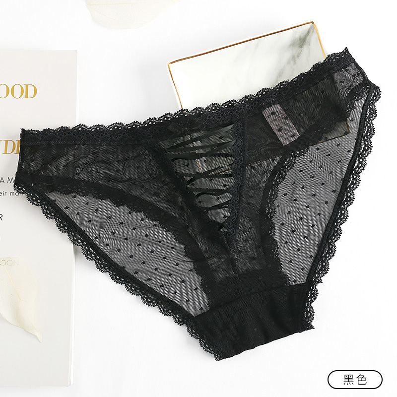 Buy Sexy Hot Lace Panties Middle Waist Pure Cotton Crotch Lady Panties