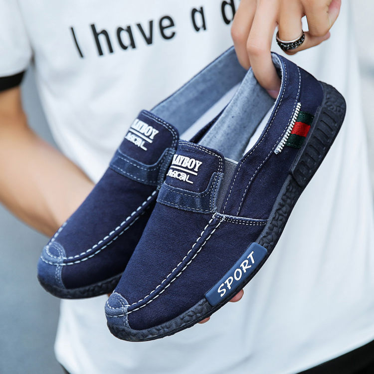 jeans canvas shoes