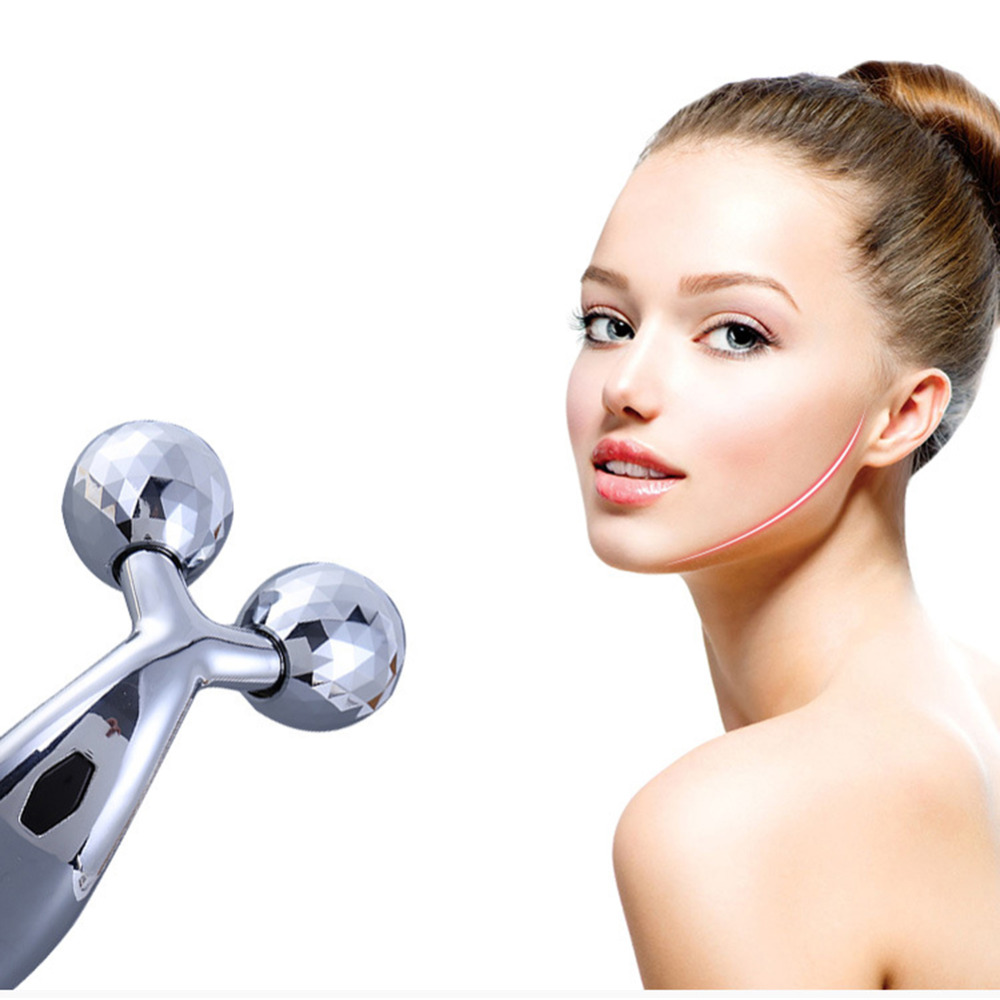 Buy 3D Facelift Facial Massage Roller Device Small Thin Plastic V Face