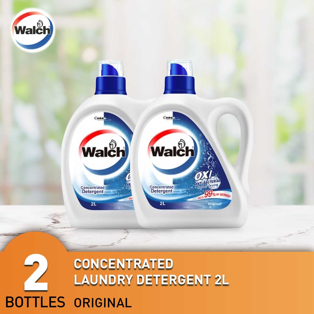 Buy Walch Antibacterial Concentrated Laundry Detergent 2000ml x 2
