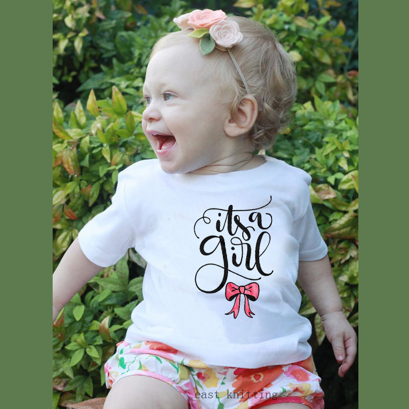 Buy It's A Girl Onesie®, Gender Reveal Onesie, Gender Reveal Shirt ...