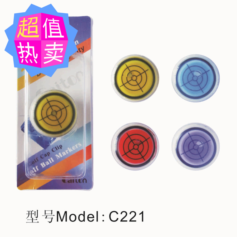 quality goods   golf circular level Cap clip   Spherical position mark   mark mark   belt level function   Special Offer