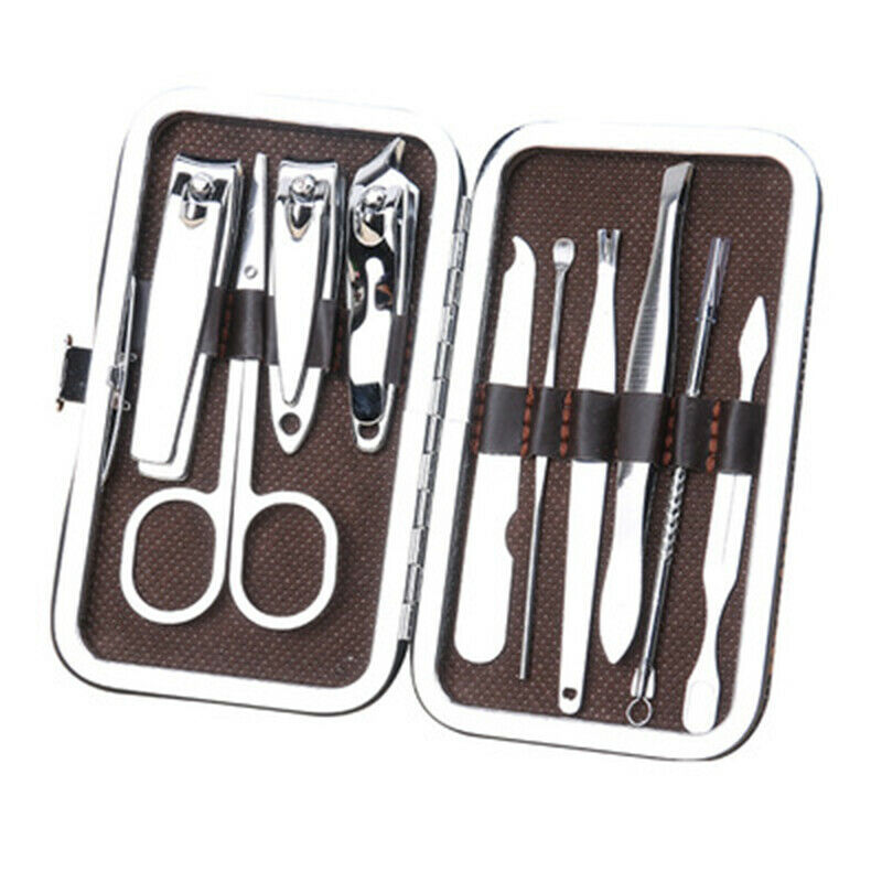 Buy 10 in1 Pedicure / Manicure Set Nail Clippers Cleaner Cuticle ...