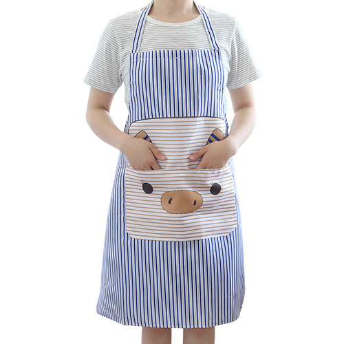 Buy Kitchen Adult Apron Korean version household breathable fabric