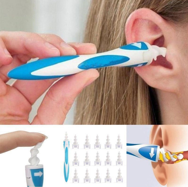 Buy Earwax Cleaner Smart Swab Ear Suction Ear Cleaner Spiral Amoy