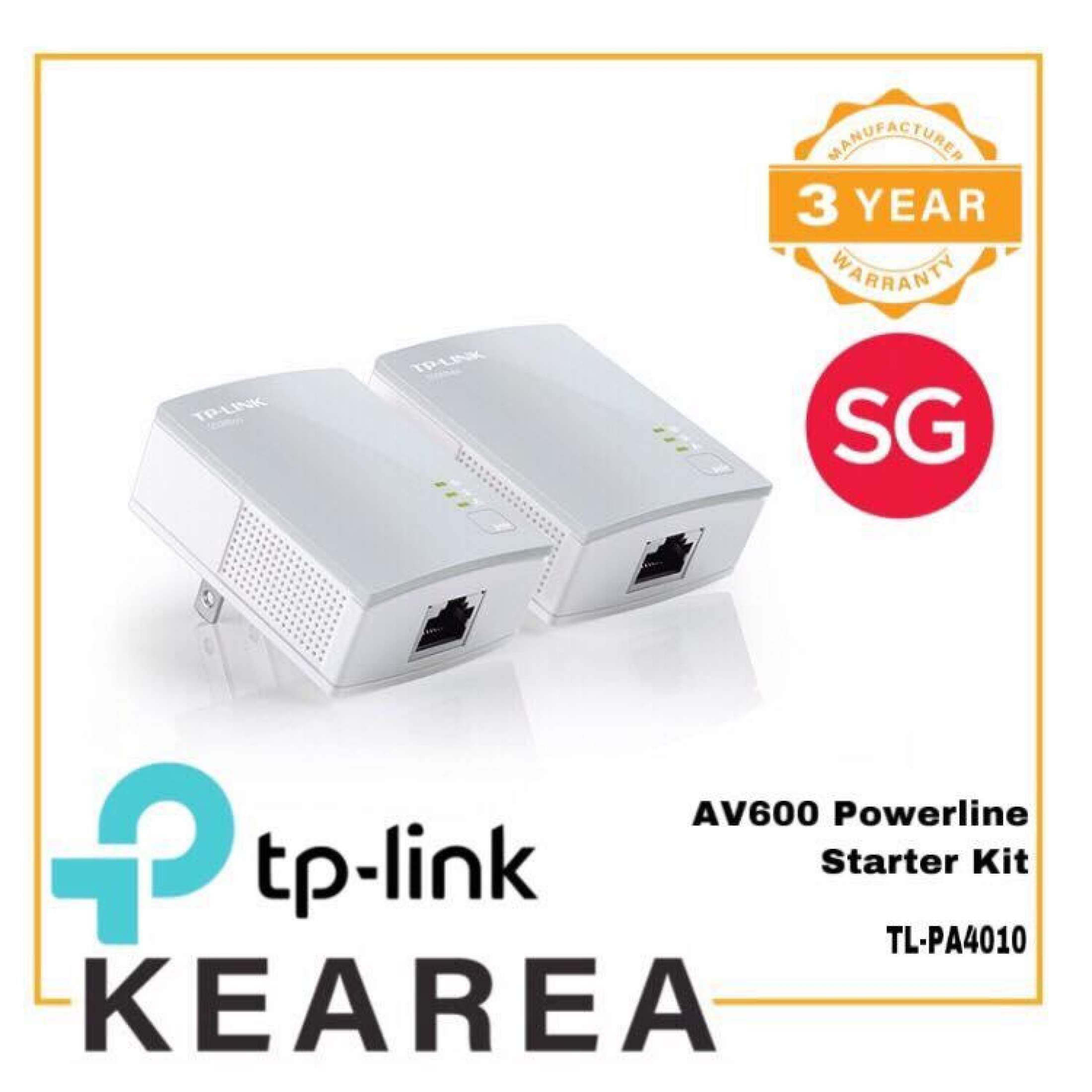 Buy TP Link TL-PA4010 KIT AV600 600Mbps Powerline Starter Kit on ezbuy SG