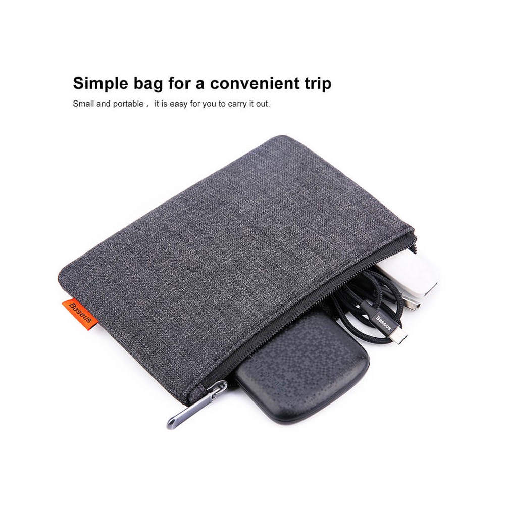 Buy Baseus Waterproof Simple Storage pouch bag powerbank bag travel ...