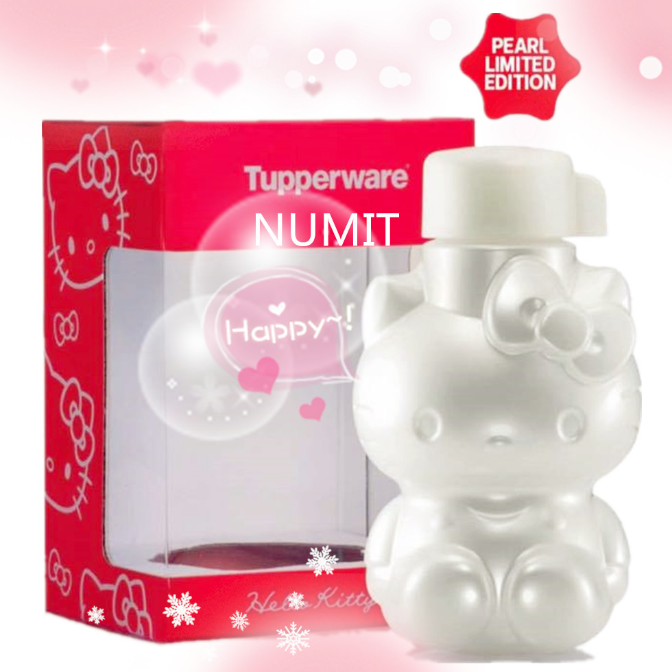 TUPPERWARE HELLO KITTY BOTTLE 425ML-GOLD