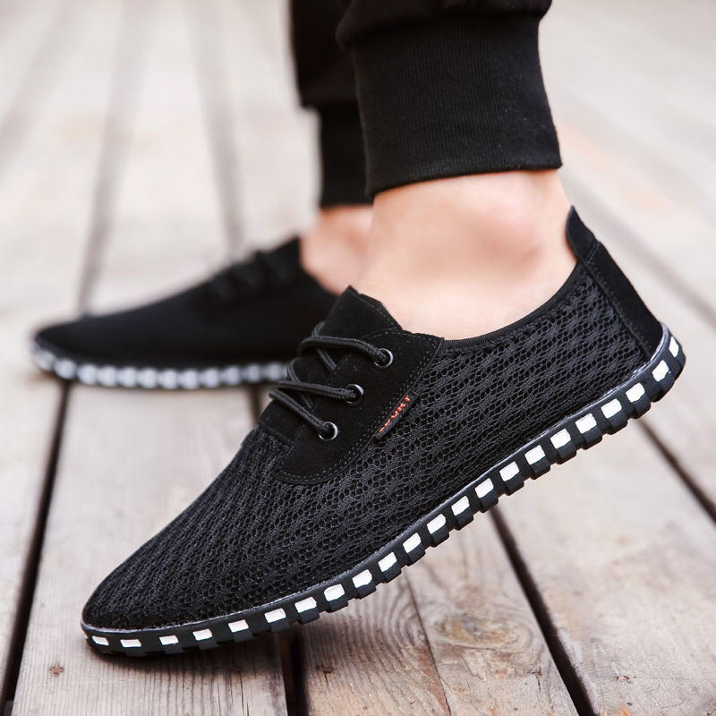 Buy Spring 2019 New Men's Mesh Casual Shoes Breathable Mesh Shoes Men's ...