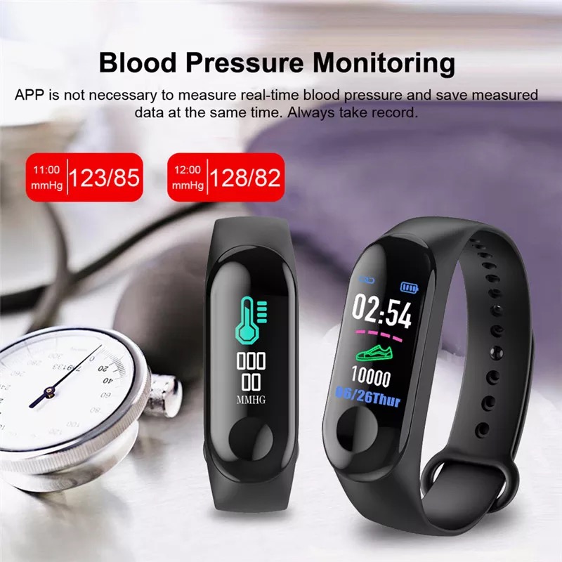 Buy M3 Smart Band Fitness Tracker Smart Bracelet Heart Rate