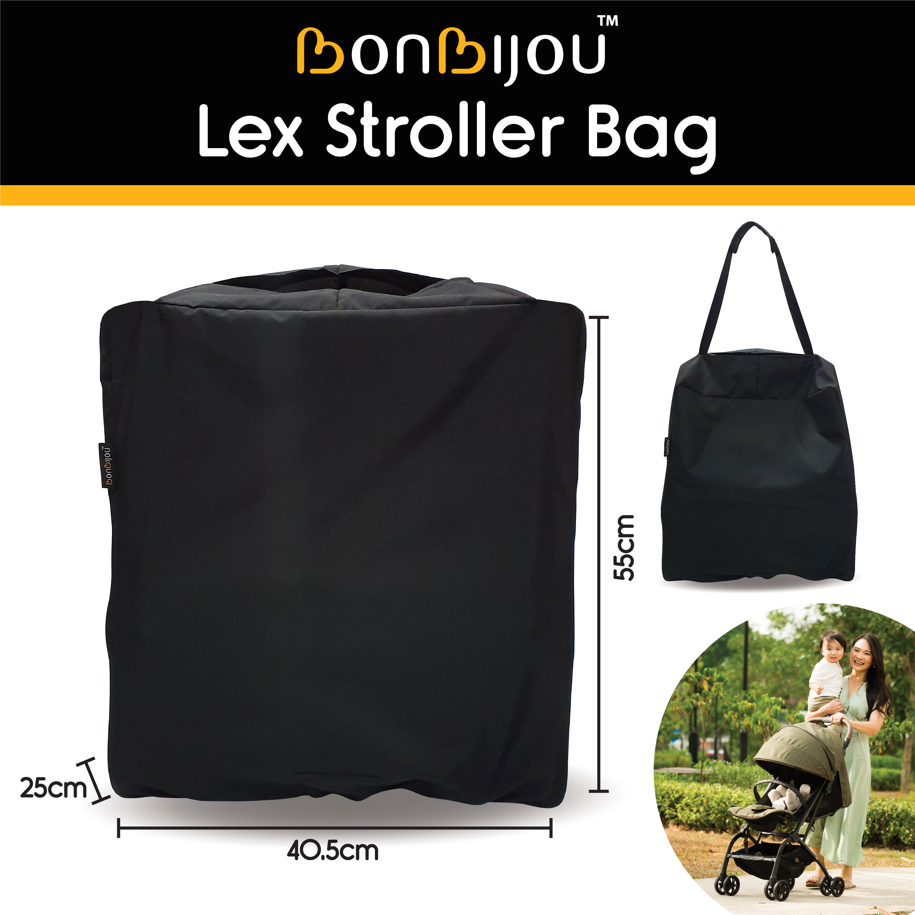 bonbijou lex stroller