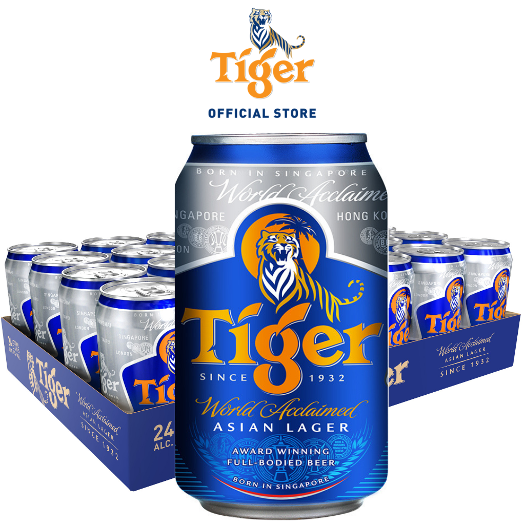 Buy Tiger Beer 320ml x 24 Cans on ezbuy SG