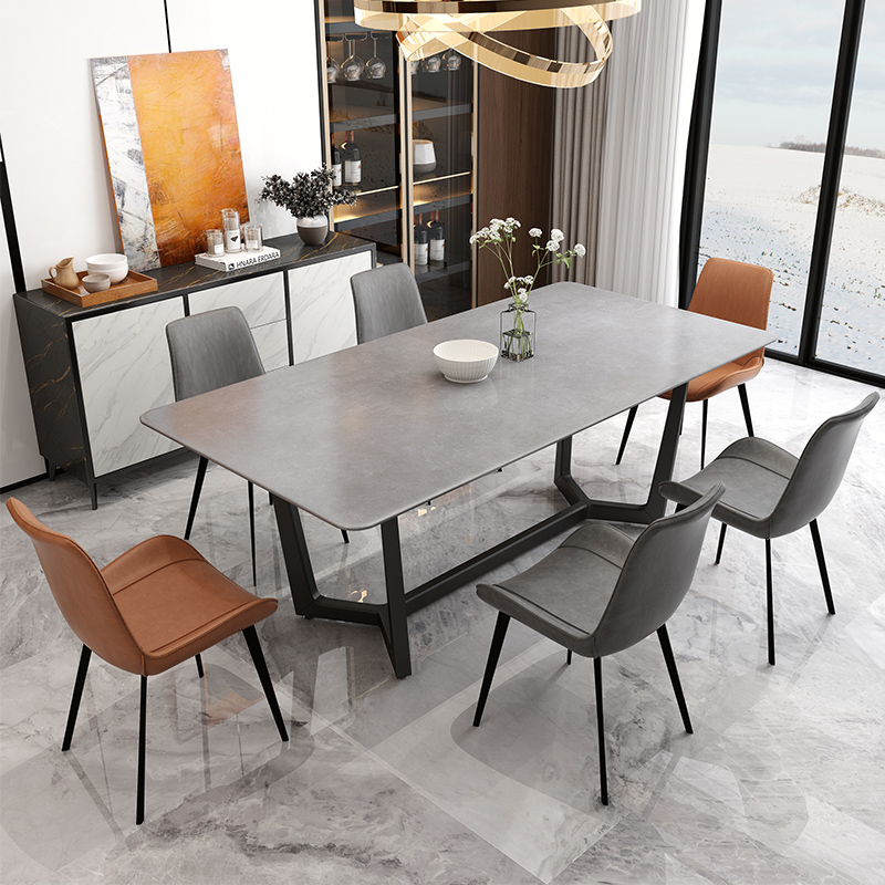 Buy Stock up 525 days imported slate dining table Italian minimalist