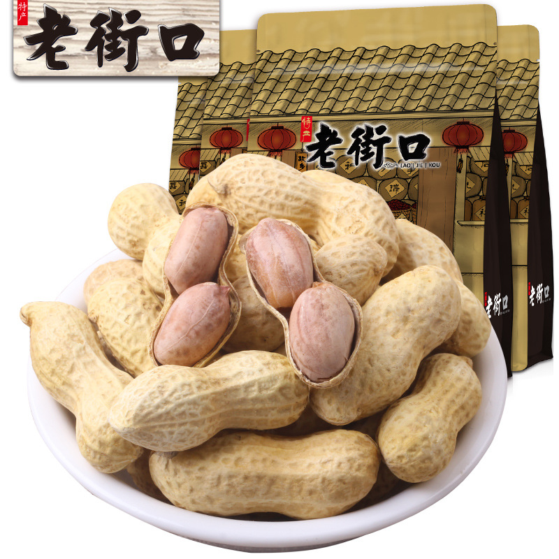 Buy LaoJieKou Original/Flavored Peanuts 420g on ezbuy SG