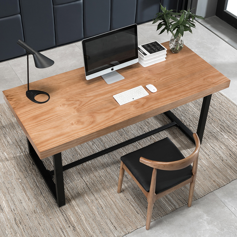 Buy Nordic Simple Modern Desk Industrial Wind Writing Home Desk