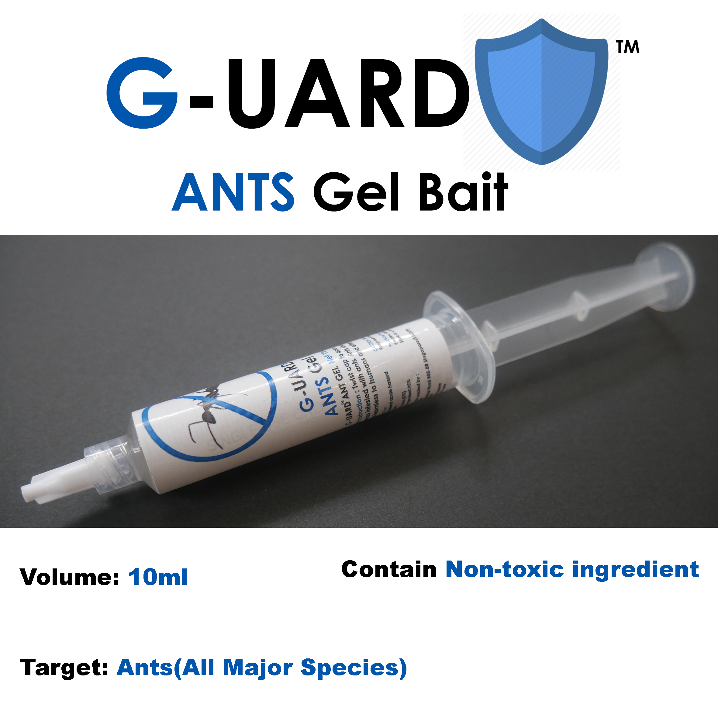 Buy G-UARD Guard Ant Bait Gel Poison ant killer Highly effective best ...