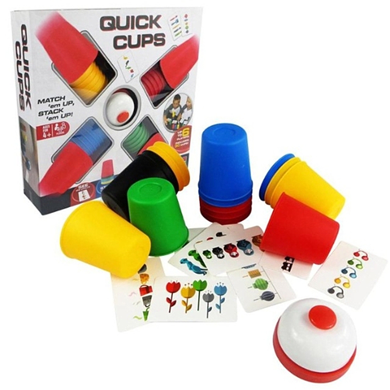 Buy Family Classic Board Game 26 Players Speed Cups Stacking Game Card