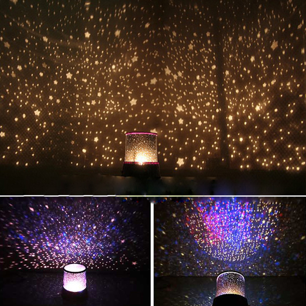 spinning night light projector