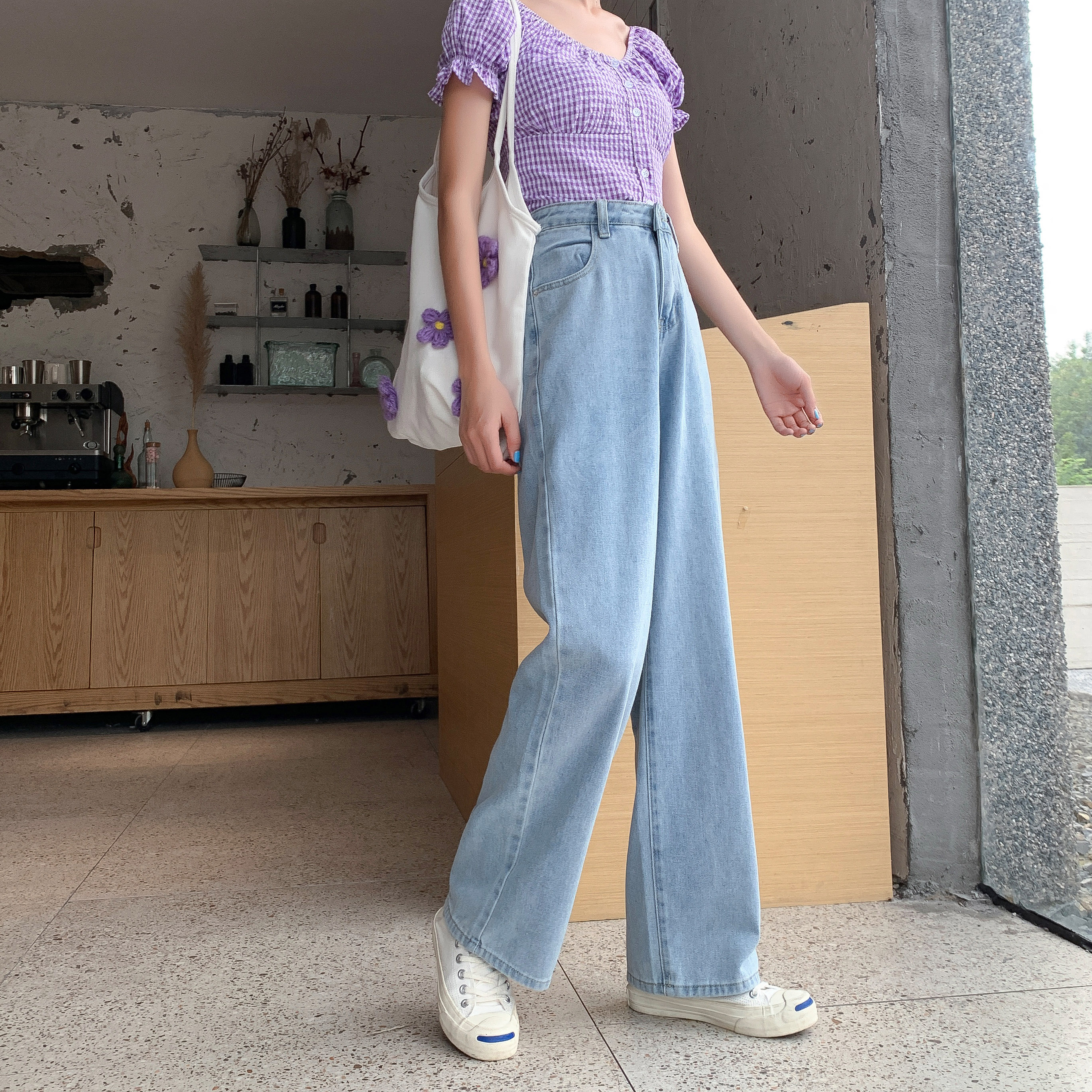 loose straight pants