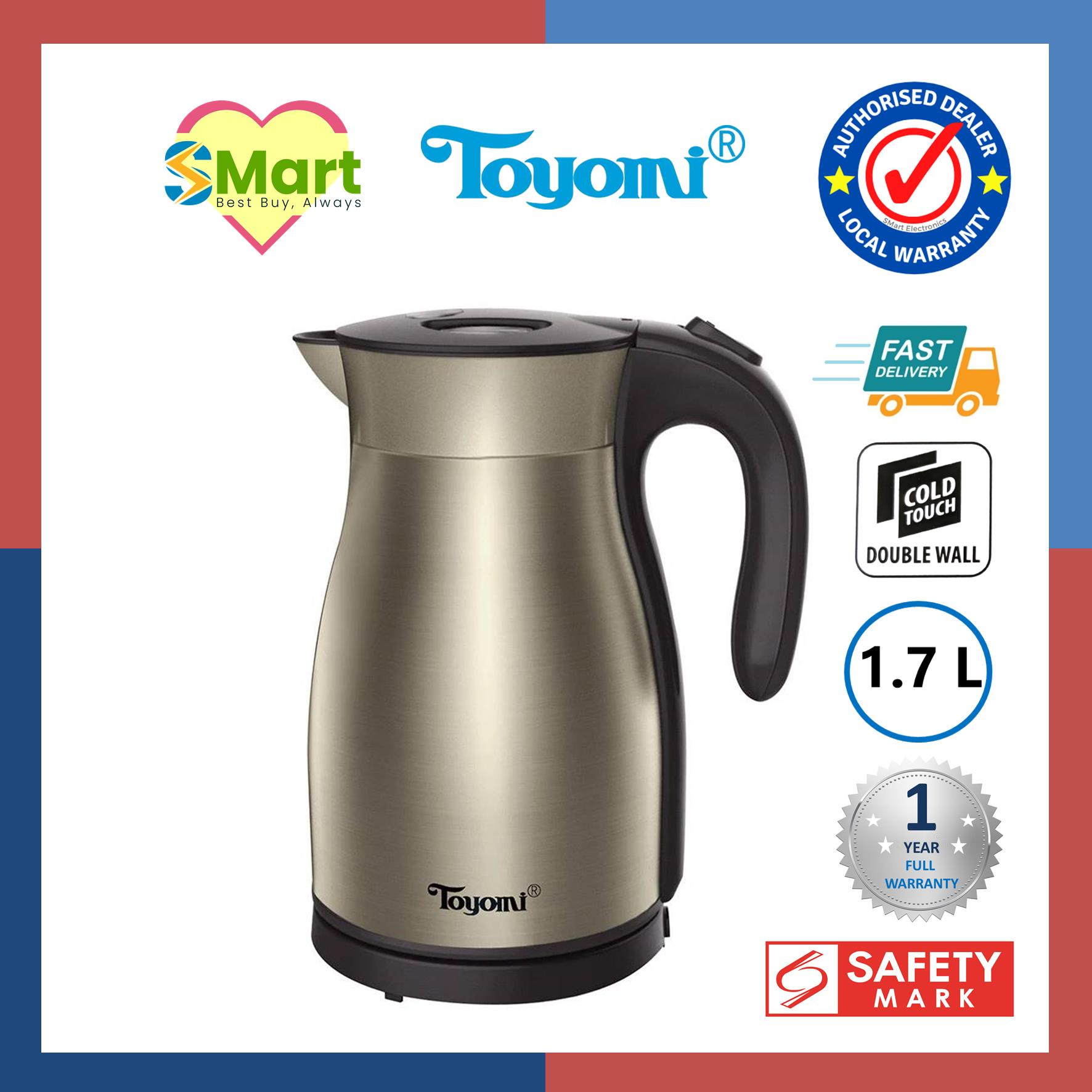 Buy Toyomi 1.7L Electric Cordless Thermo Flask/ Jug Kettle [WK 1789