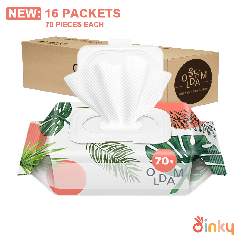 Buy OLDAM KOREA 올담 Baby wet wipes (32 packets X 70pcs) hand mouth