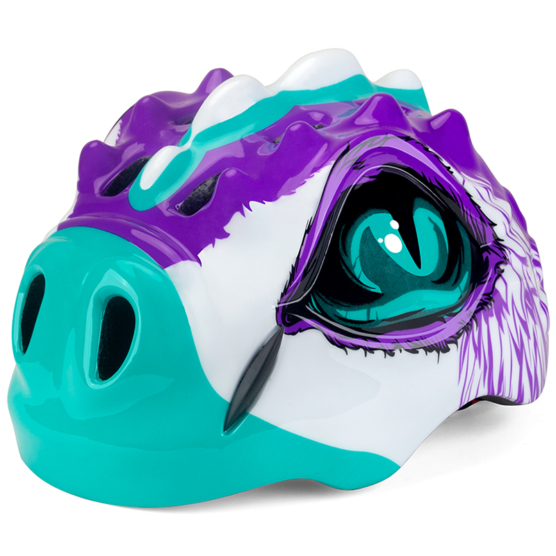 kids dinosaur bike helmet