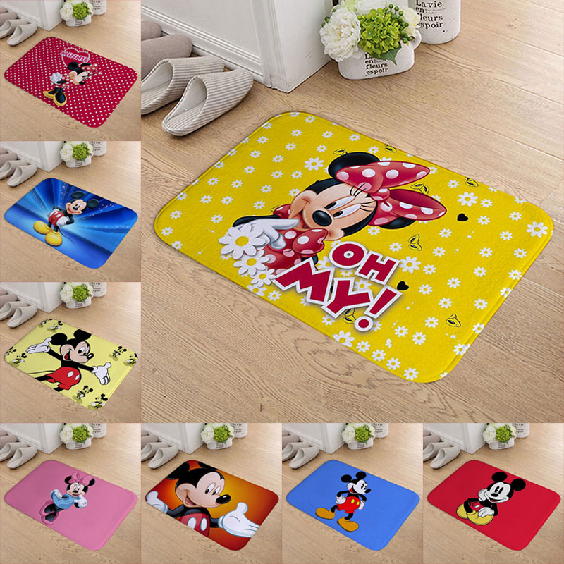 Buy Cute Cartoon Disney Mickey Mouse Patterned Bath Mat Kitchen