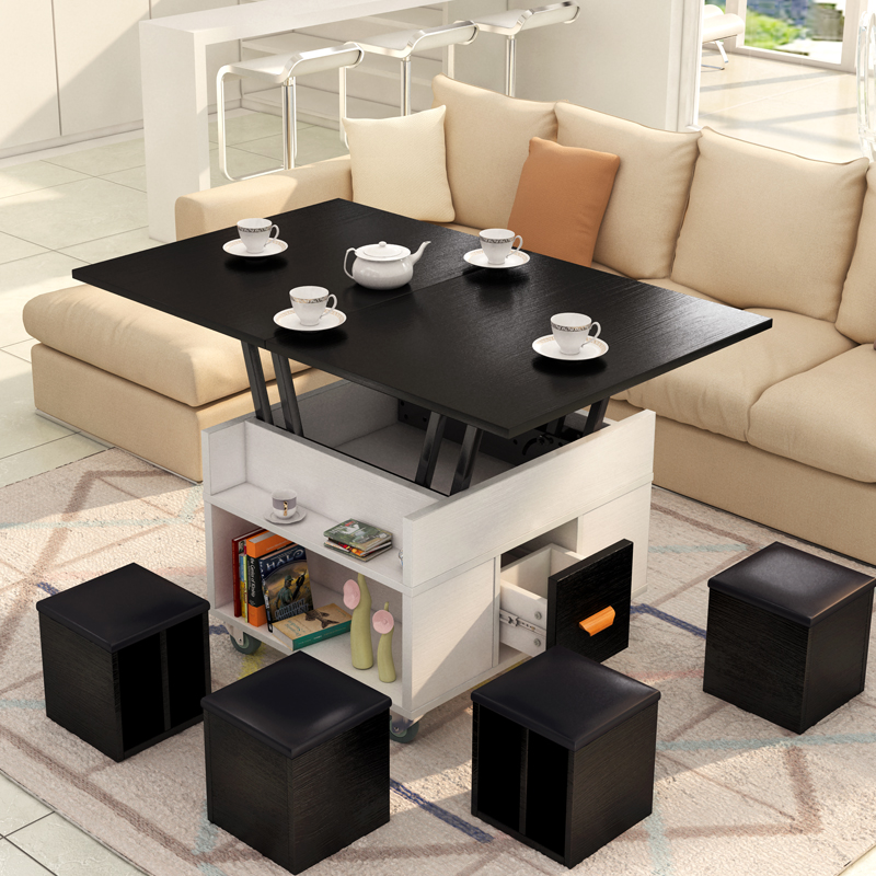 Buy Stock up5-25 Day Simple multi-function lifting coffee table small