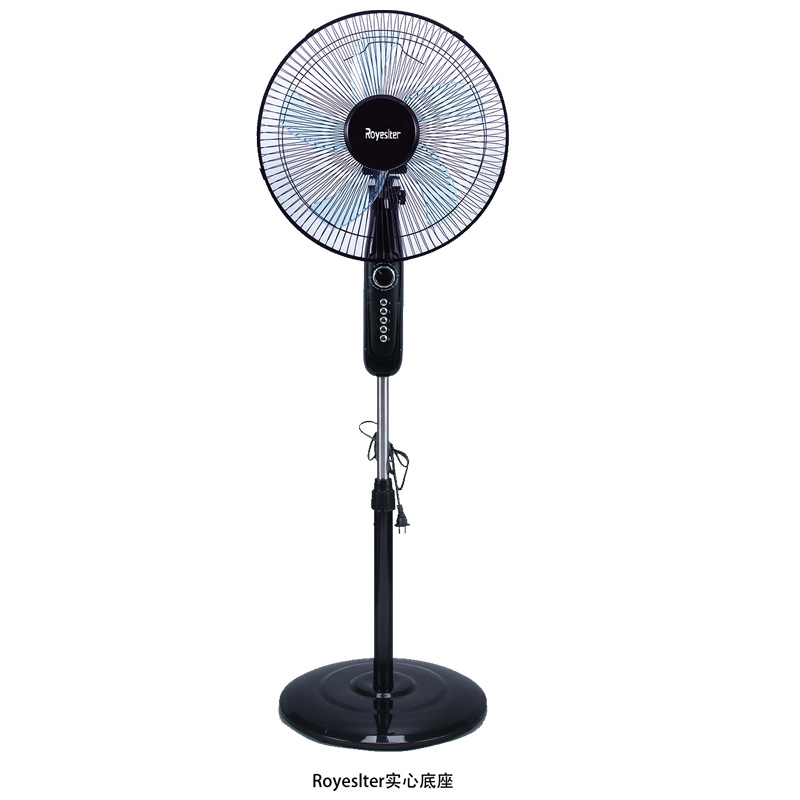 Buy Electric fan home floor fan 16 inch 5 leaf strong wind vertical ...