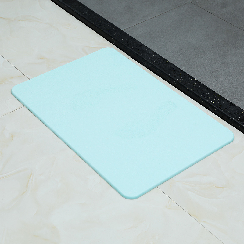 Buy Natural diatom mud Foot cushion bathroom antiskid pad diatomite