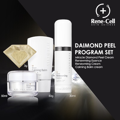 zama 　MIRACLE DIAMOND PEEL PROGRAM Amazon.com: RENECELL [Rene Cell Miracle Diamond Peel Program