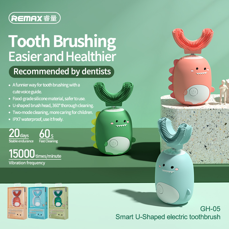 u shaped toothbrush dentist