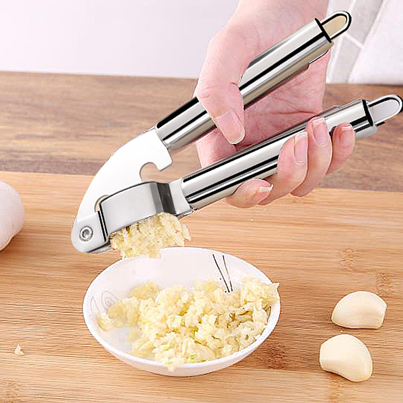 Buy New stainless steel embossed garlic scrub garlic device garlic