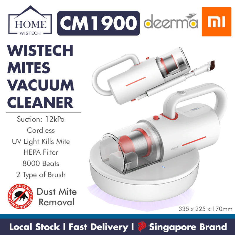 Buy Deerma CM1900 Dust Mite Remover Handheld Vacuum Cleaner Wireless