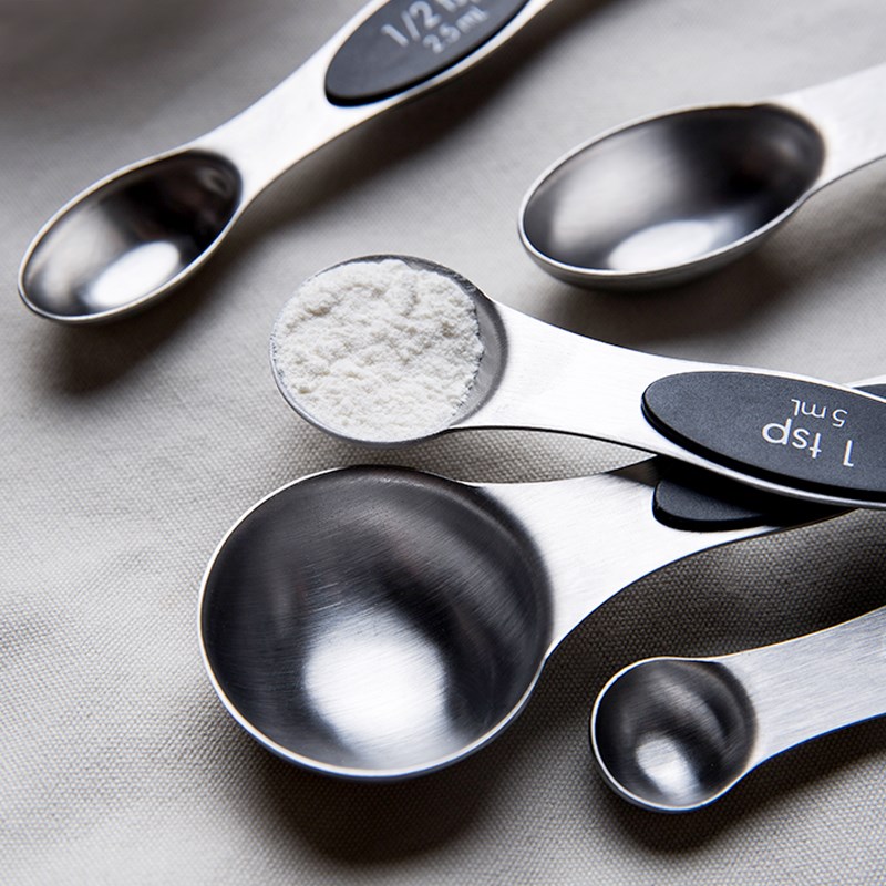 Buy 5pcs Double Sided Measuring Spoon set Stainless steel
