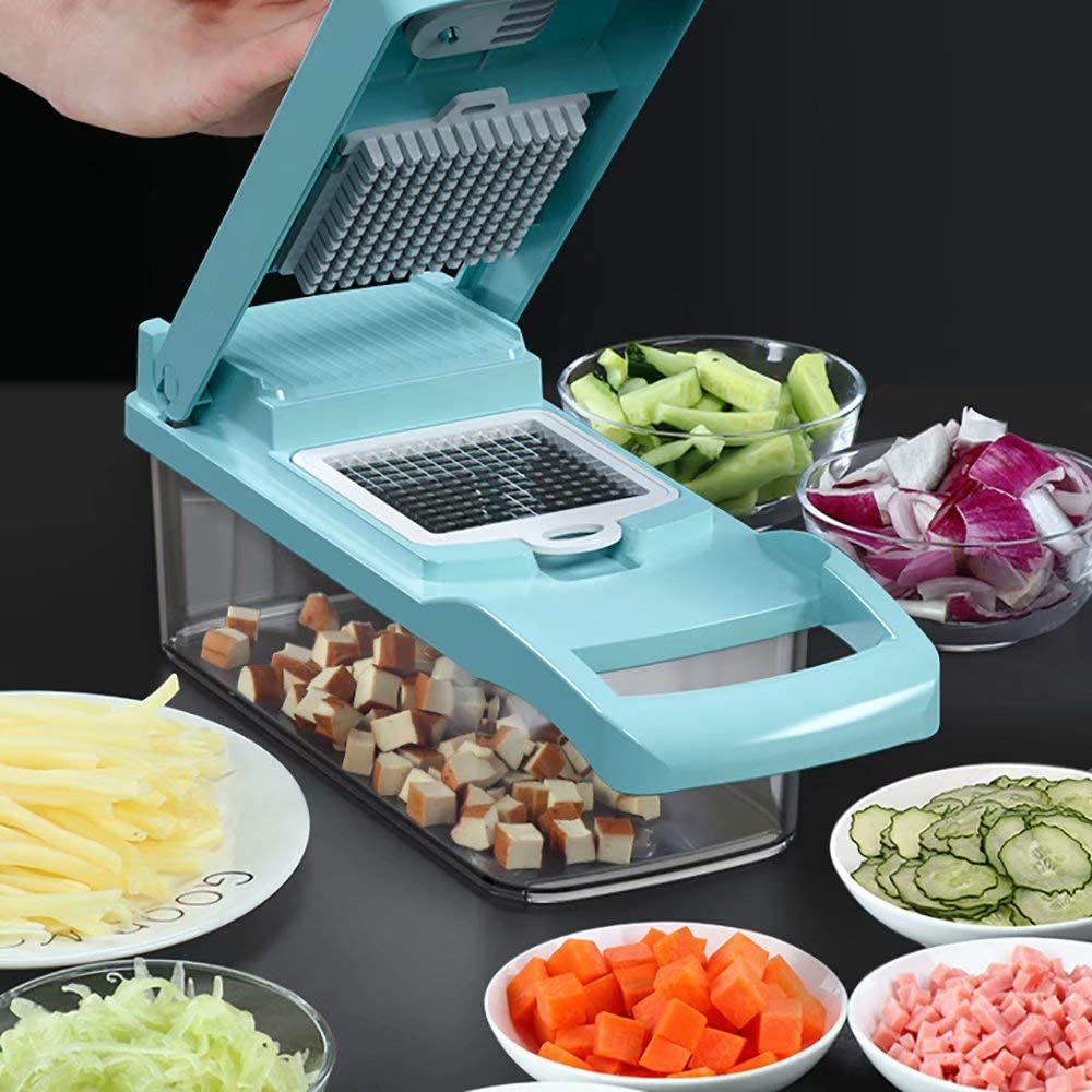 Buy ODOROKU 12 in 1 Multi-Functional Vegetable Slicer Cutter Grater