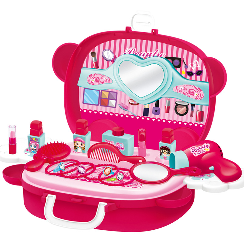 Buy Makeup girl toy girl toy Home children cosmetic Suitcase simulation