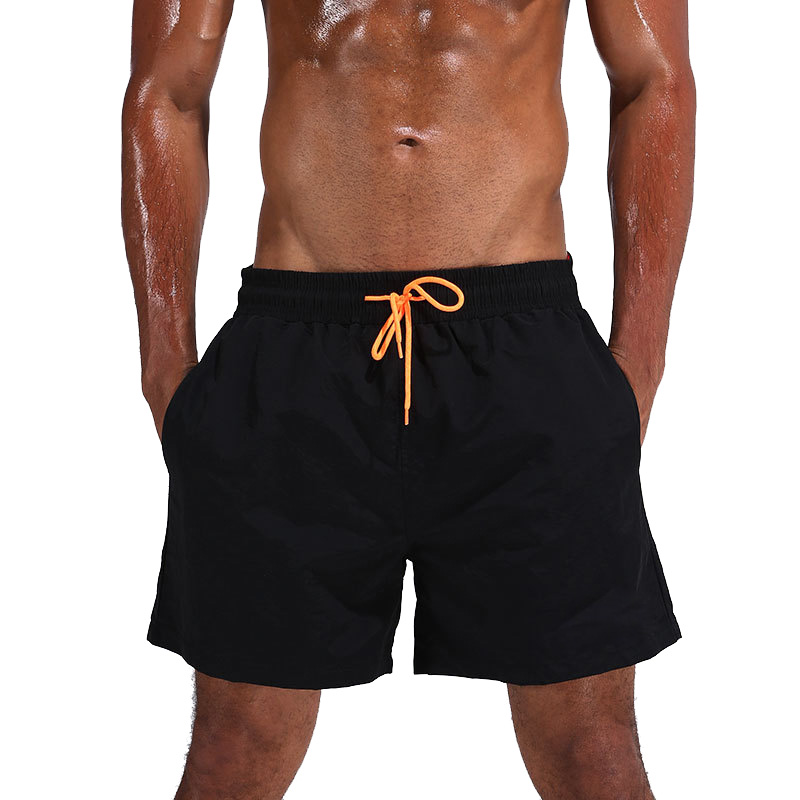 Buy Ulzzang Men's Quick-Drying Swim Trunks Pants Swimwear Beach Board ...