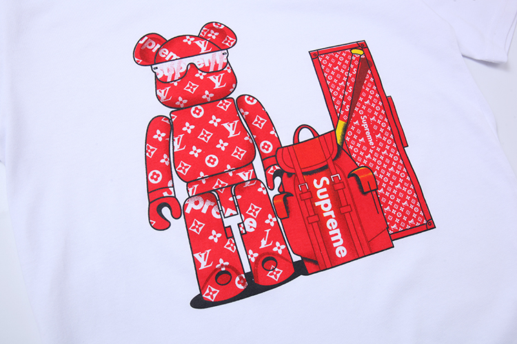 supreme lv bear t shirt