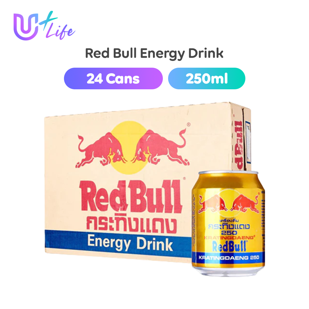 Buy 【Local Ready Stock!!!】Red Bull Energy Drink 24 Cans (250ml) [Min. 6 ...