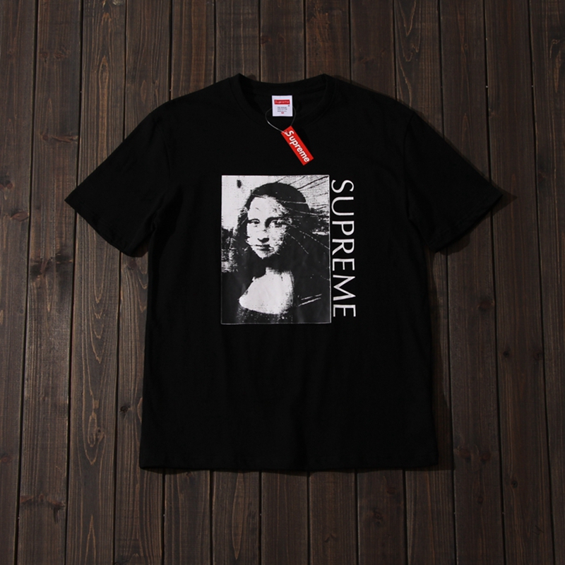 Buy Foreign trade Tide brand Direct selling Supreme 18SS Mona Lisa Tee