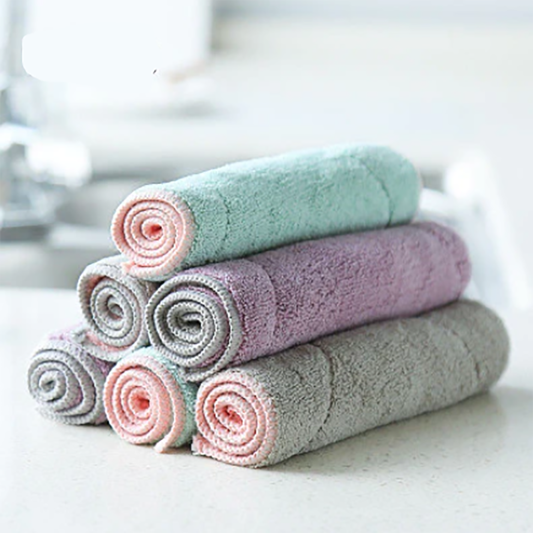 Buy Thickening absorbent rag 10 do not oil clean cloth wash towel