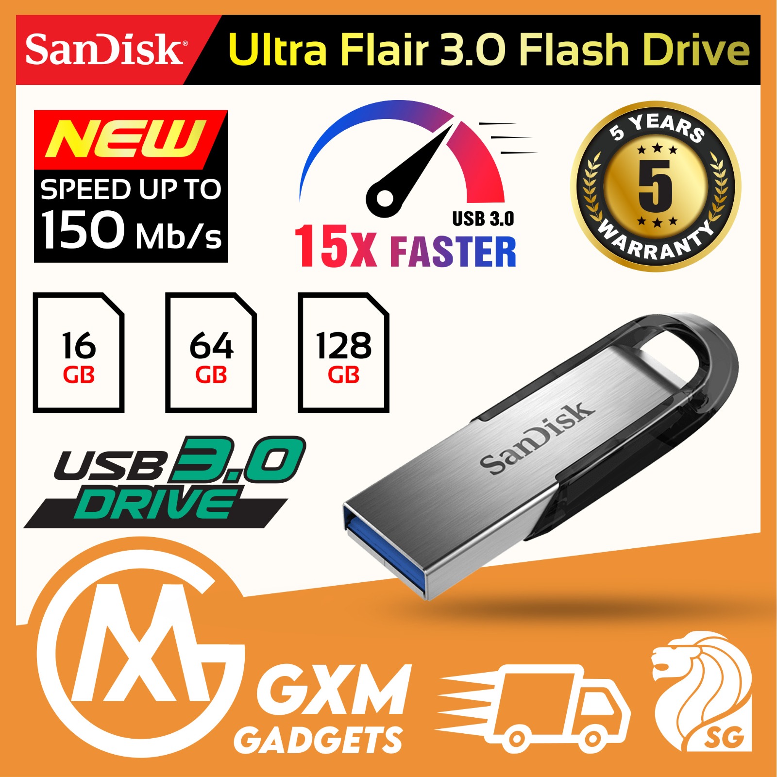 Usb flash sandisk ultra flair 64 гб обзор