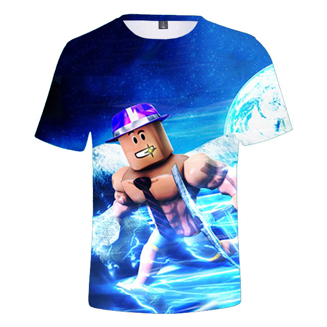 Buy Roblox 3d Digital Print Street Casual Short Sleeved T Shirt On Ezbuy My - spiderman roblox t shirt shirts roblox