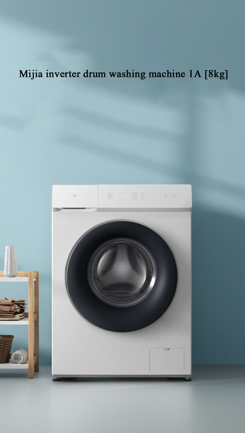 Buy xiaomi MIJIA Mihome 8kg fully automatic variable frequency drum washing machine on ezbuy SG